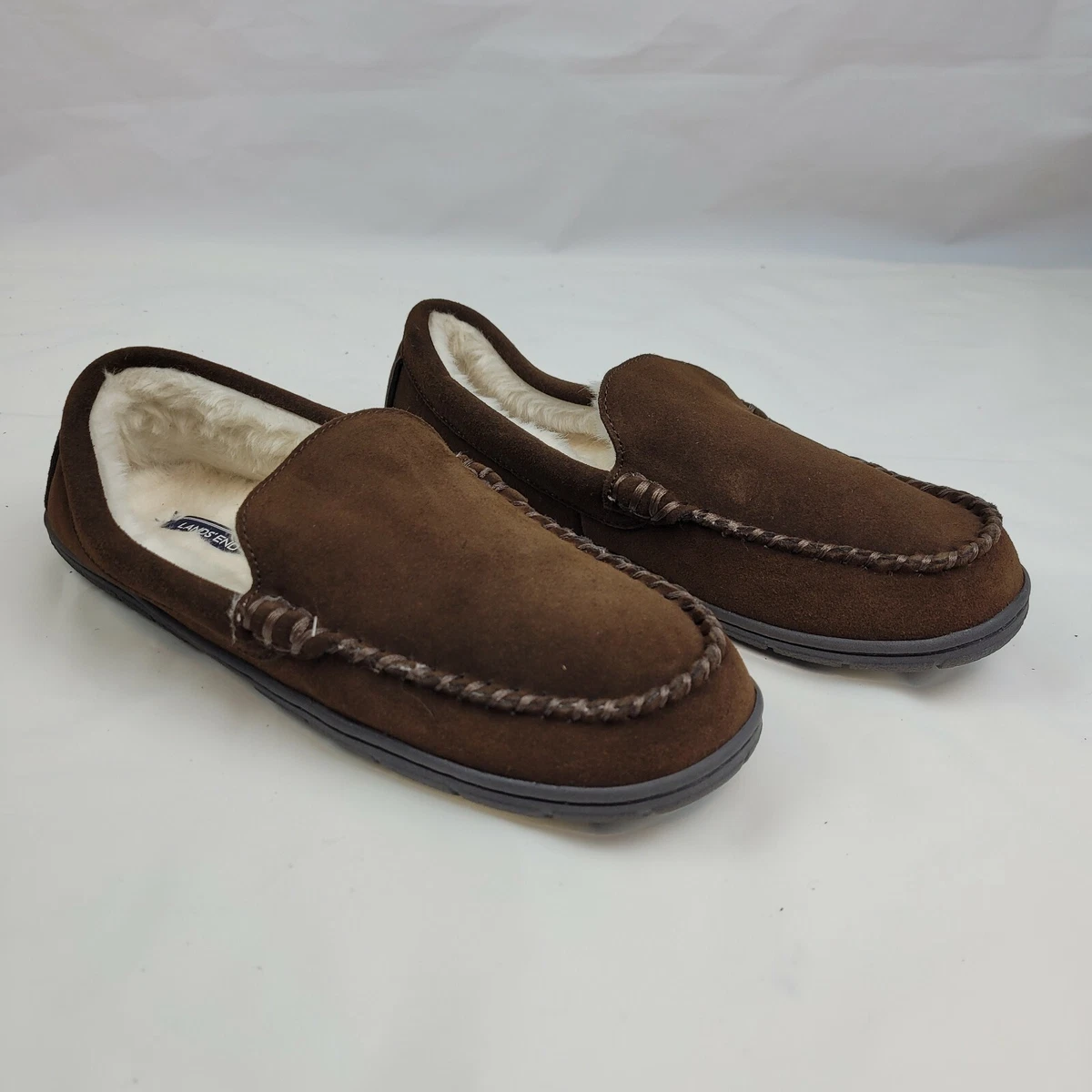 Lands end 2024 mens slippers
