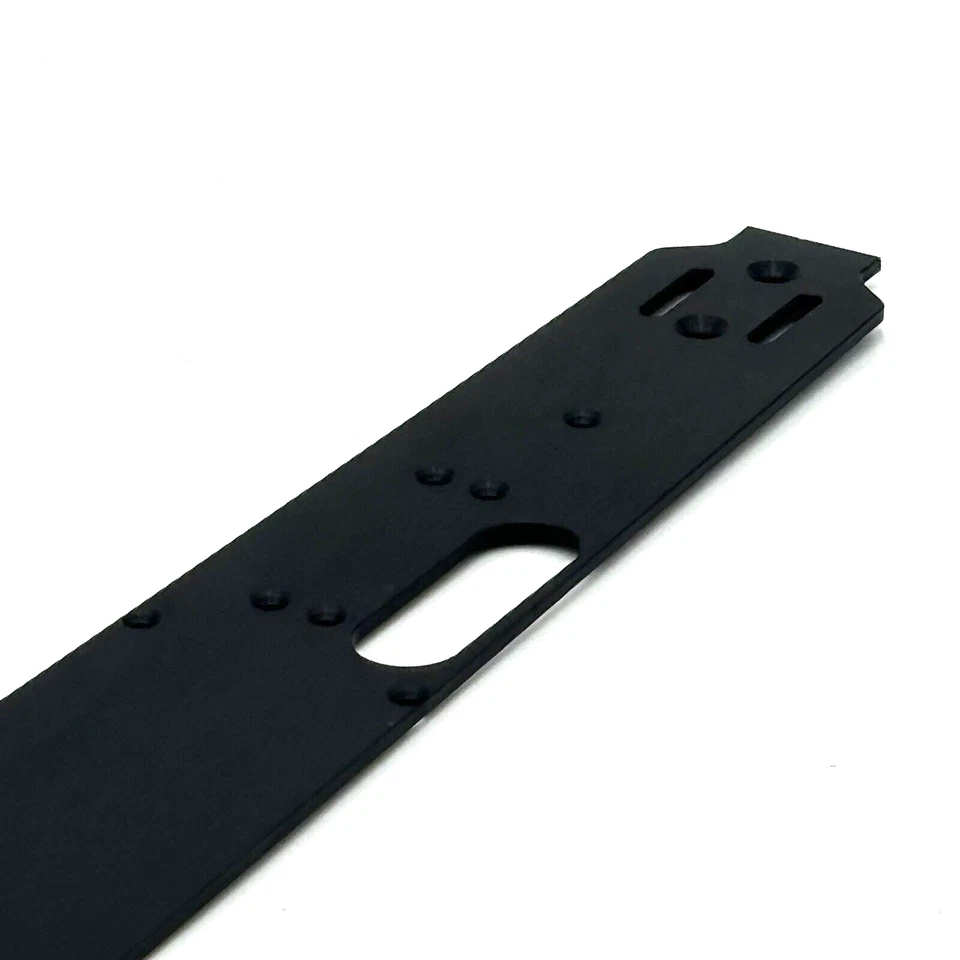 GV 1/10 Great Vigor Drag Nitro Blaster Gas Racer Chassis (Black) #DR3011BA -OZRC - Image 2 of 4