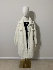 Green Sherpa Teddy Winter Coat