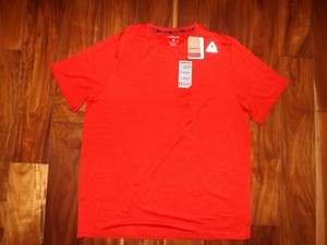 red moisture wicking shirt