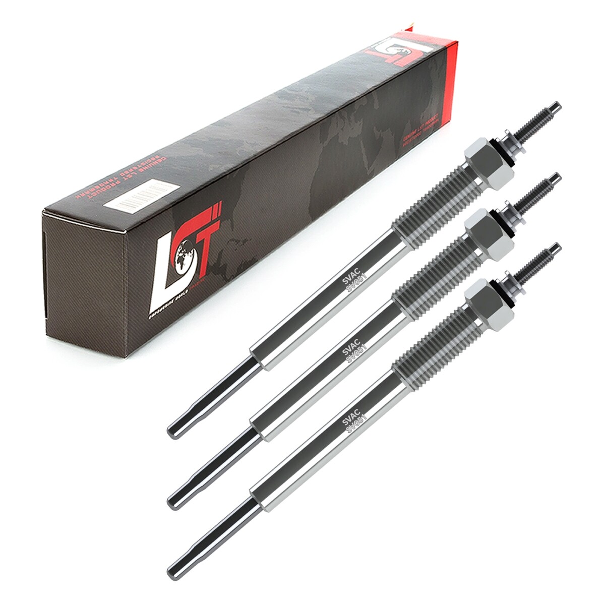3x Glow Plug Pencil 11 Volt for Kia Picanto Ba Rio III Ub 55KW 1.1 Crdi