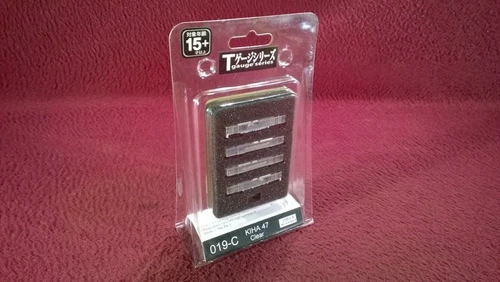 EISHINDO T SCALE 1:450 019-C KIHA 47 CLEAR MOTORIZED PASSENGER COACH SET NIP