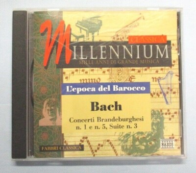 CD Classica Millennium L'epoca del Barocco Bach, Fabbri Classica, 1998