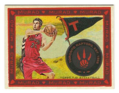 2008-09 TOPPS T-51 MURAD MINI #108 JASON KAPONO BLACK 1:12 TORONTO RAPTORS