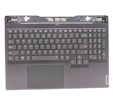 New Genuine Lenovo Legion S7-15 82K8 GY Palmrest Touchpad Keyboard 5CB1C93740 US