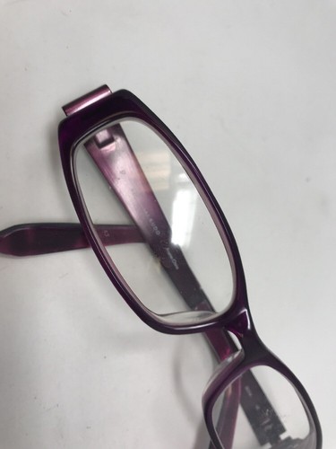 JAI KUDO EYEGLASSES 1142 1763 P10 52-16-135 Purple Flex Hinge L775 - Picture 10 of 12