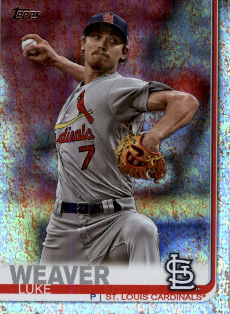 2019 Topps Factory Set Sparkle Foil #235 Luke Weaver /162
