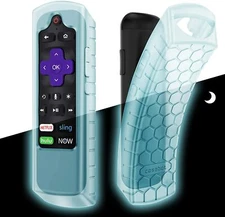 Remote Case for Roku Voice, Roku Express 4K+ 2021 /Express 3930 Silicone Cover