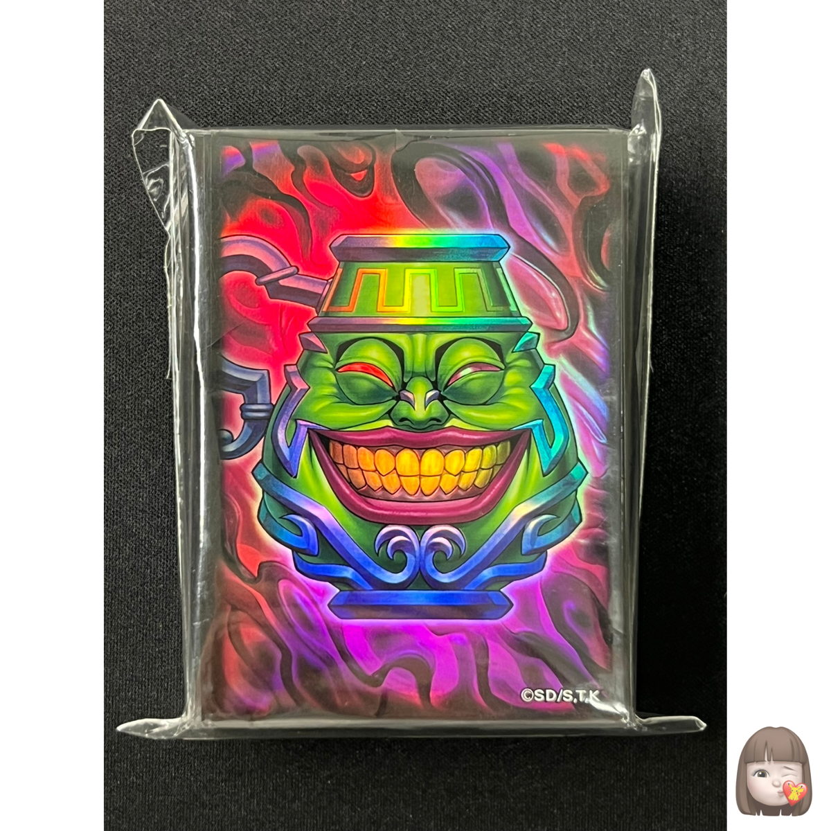 Yu-Gi-Oh Official Card Protector Pot Of Greed 100 Sleeves Yugioh