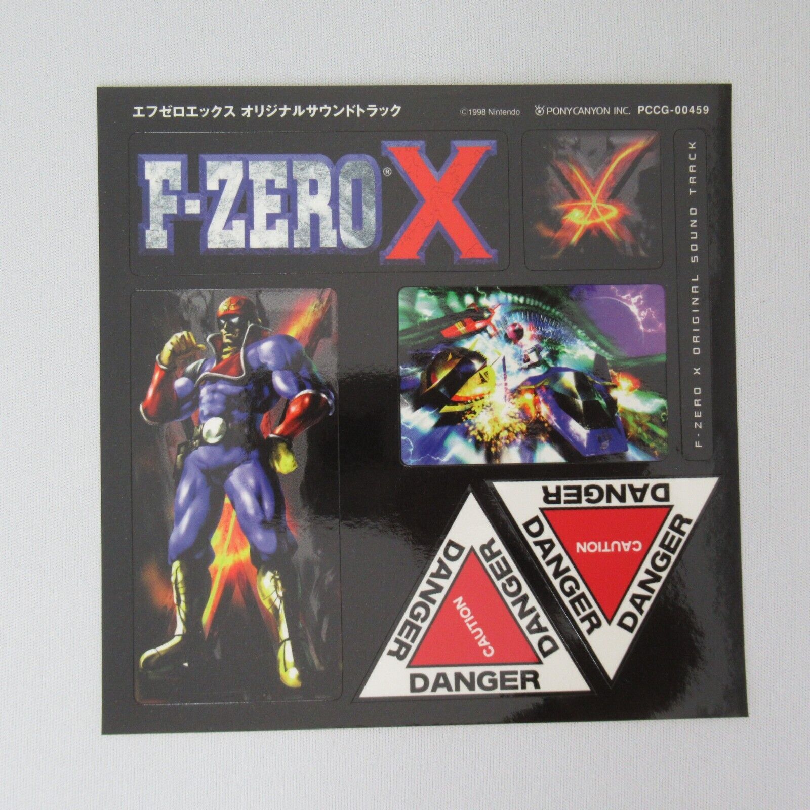 F-ZERO X Original Sound Track OST Game Music CD Nintendo