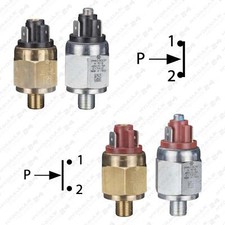Hydraulik Druckschalter Schließer Öffner bis zu 300 bar ÖL Sensor Ölschalter 
