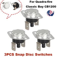 For Quadra-Fire CB1200 Snap Disc Switch SRV230-0060,SRV230-0900,SRV230-1290 3PCS