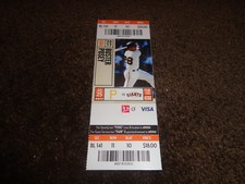 GIANTS 2017 TICKET STUB 7/25/17 VS PIRATES~Chris Stratton FIRST CAREER SAVE