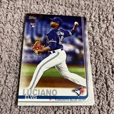 2019 Topps Update US74 Elvis Luciano Rookie Blue Jays RC Rookie