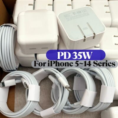 PD 35W Fast Wall Charger 3FT/6FT USB-C Cable For iPhone 11 12 13 14 Pro Max Lot