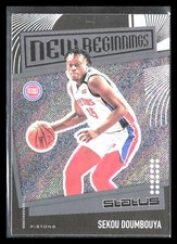 Sekou Doumbouya 2019 Panini Status #26    New Beginnings Detroit Pistons