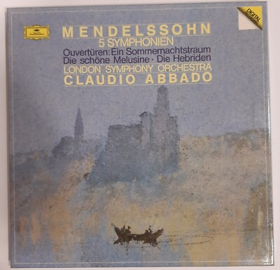 Mendelssohn Symphonies Claudio Abbado DG 415353-1 | eBay UK