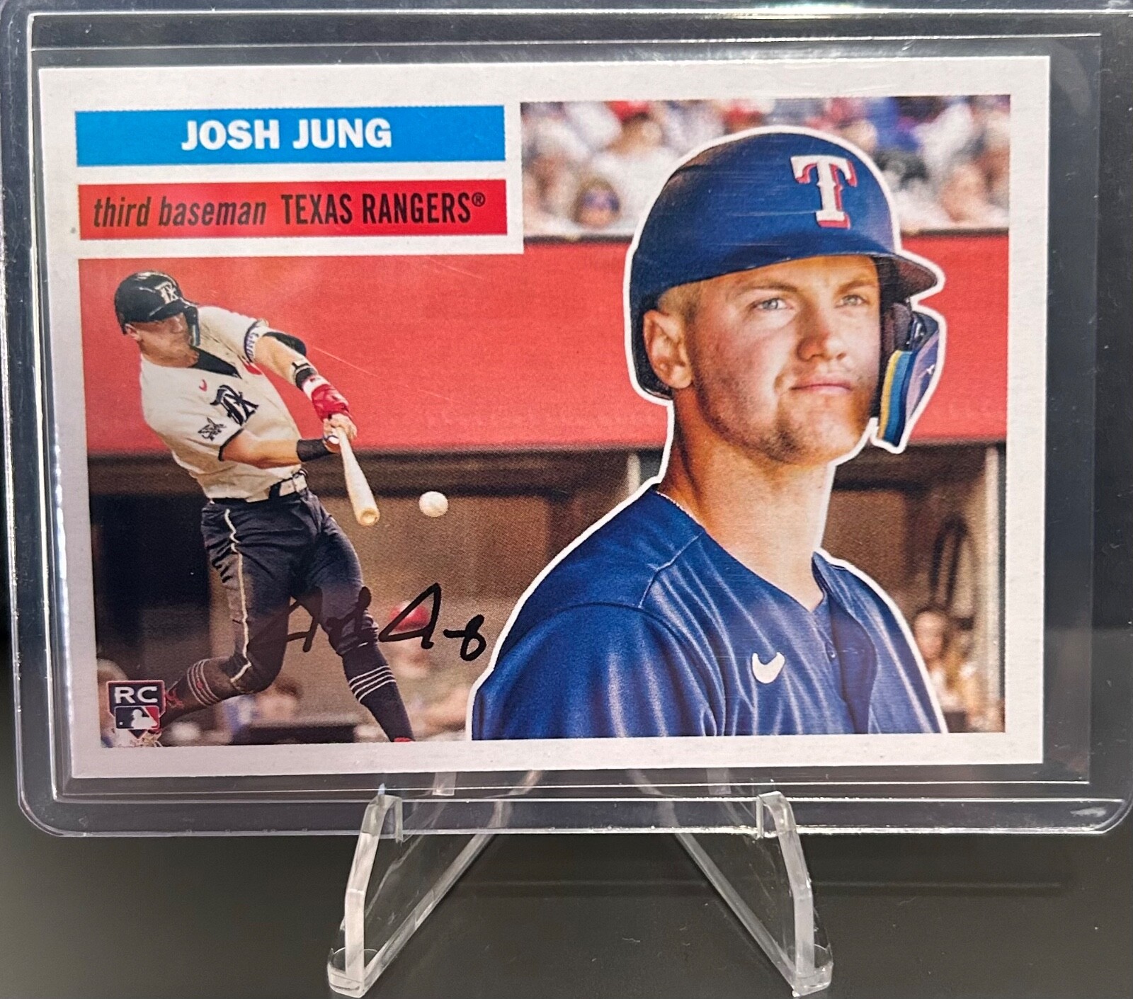 Josh Jung 2023 Topps Archives RC #10 Texas Rangers