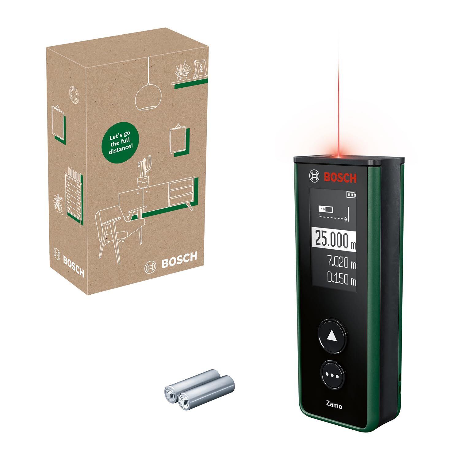 Bosch Zamo Basic E Digital Laser Distance Meter NUOVO