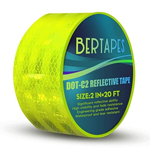 Yellow Reflective Tape,DOT-C2 Outdoor Safety Tape,High Viscosity ...
