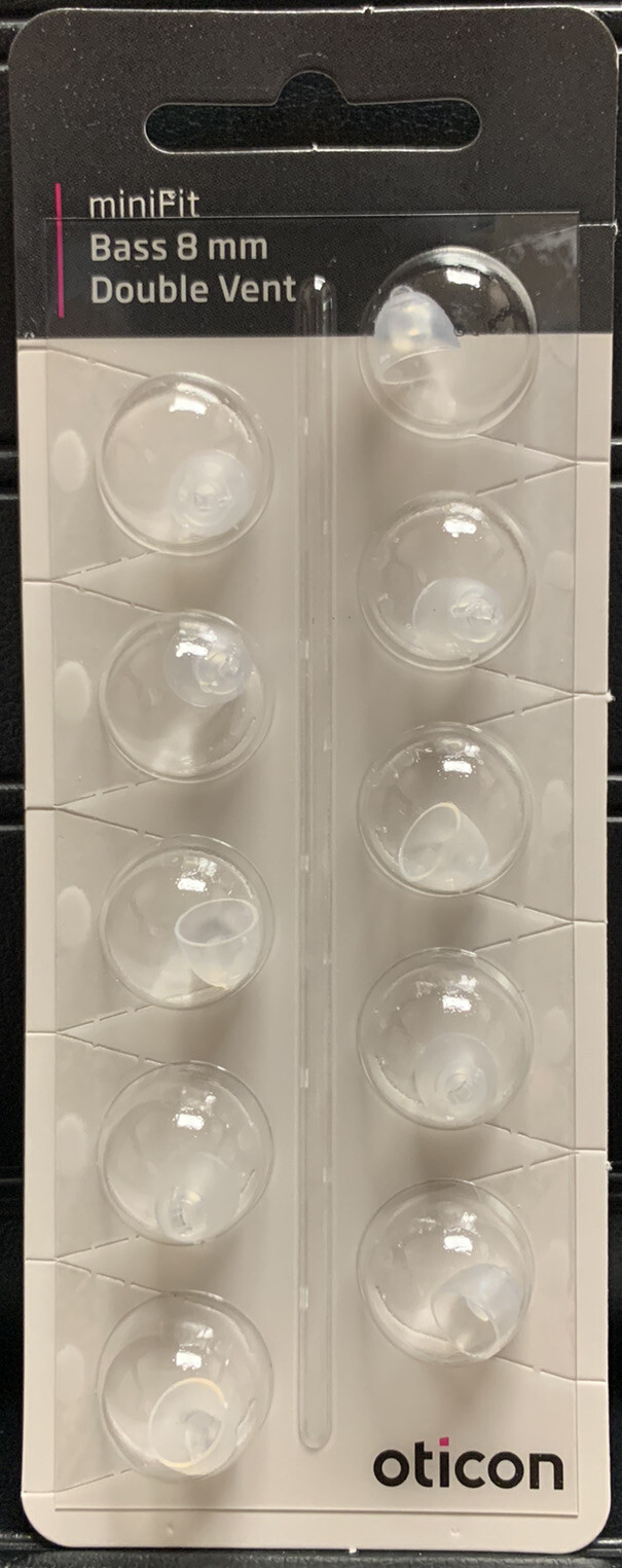 Oticon MiniFit Bass-Dome (double Vent) | Order At - View #9