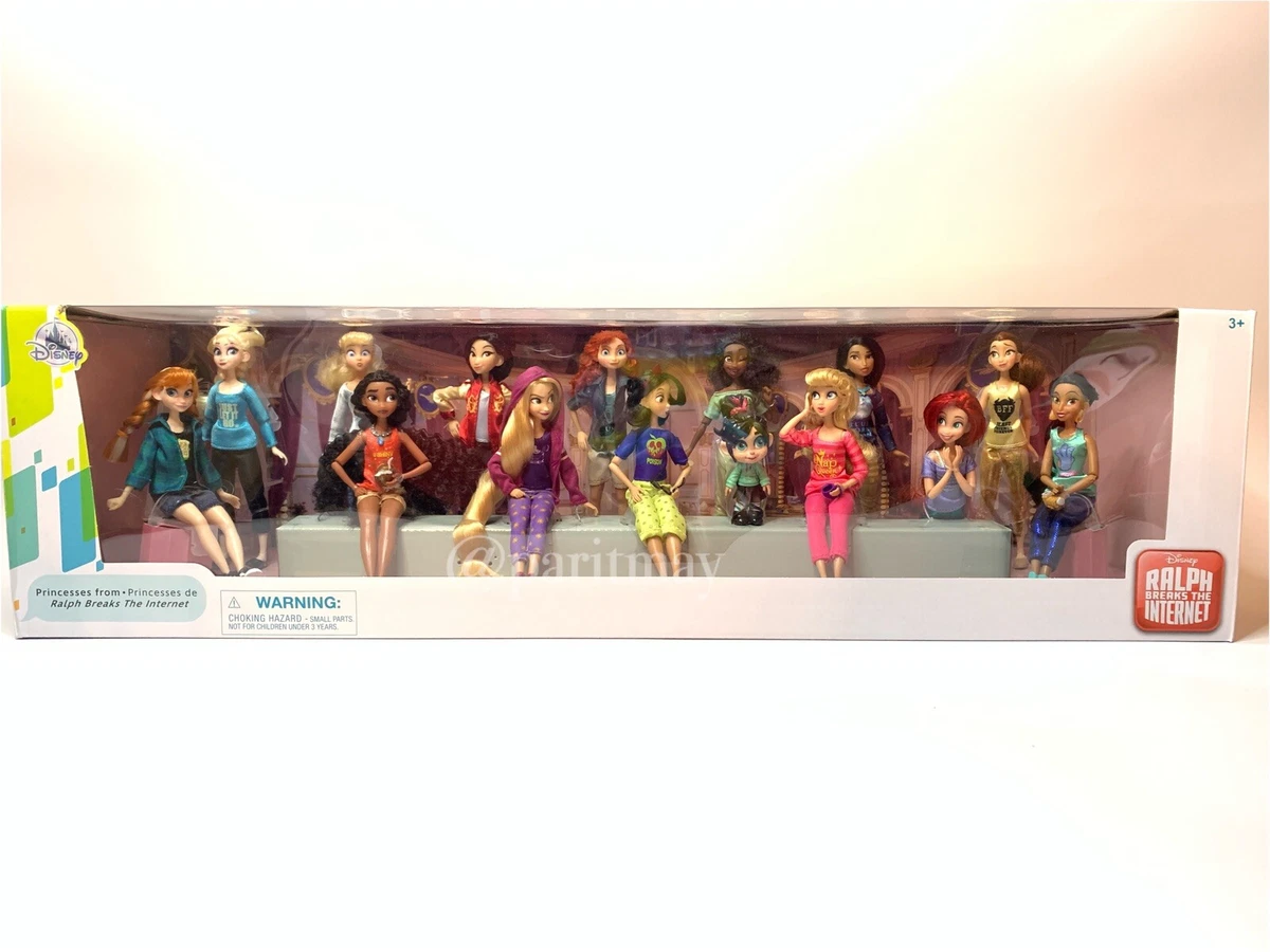 Vanellope and princesses sale dolls
