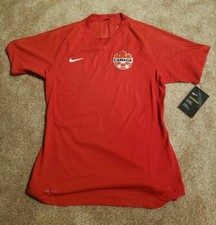 NWT NIKE Canada Women's 2019 Home VaporKnit MATCH JERSEY Size Small CQ3847-657