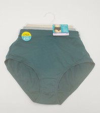 Vanity Fair Brief 13464 Hi-Cut Brief Panty 6/M 3-Pair Nylon Panties New