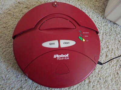 Irobot Roomba red 410 for parts robotic vacuum needs repair | eBay