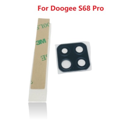 Original Doogee S68 Pro Back Rear Camera Lens Glass Cover Repair Part For Phone