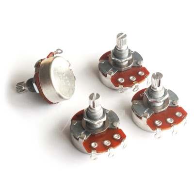 Alpha Guitar Pots   Full Size Potentiometer Vol/Tone 250k 500k A or B Linear Log