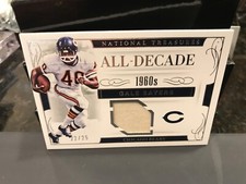 National Treasures All Decade Jersey Bears Gale Sayers 22/25  2016