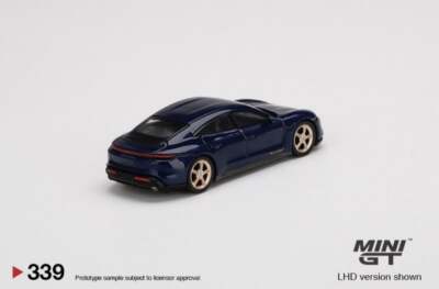 MINI GT Porsche Taycan Turbo S 限定版 1/64 Mini GT Porsche Taycan Turbo S White Limited Edition Diecast