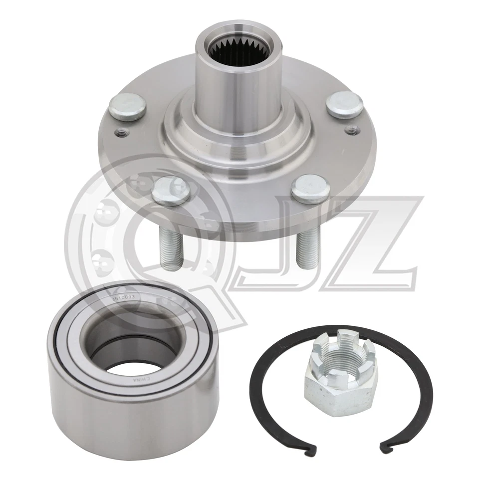 [Paquete de 2] Kit de reparación de buje de cojinete de rueda delantera 930010 para Hyundai Elantra 2007-2012 Foto 2 de 4