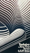 TORTOISE Silkscreen Art Print by Jared Connor Austin 2004 Poster