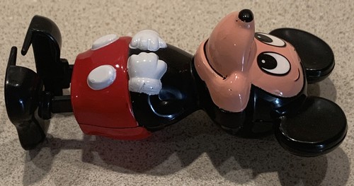 Vtg 1977 Tomy Walt Disney Productions Mickey Mouse Walking Wind Up Toy. Works - Picture 8 of 8
