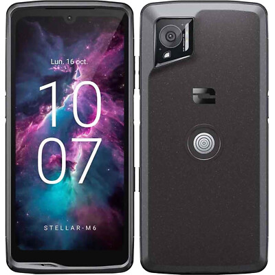 Crosscall Stellar-M6 5G Black 128GB + 6GB Dual-SIM Factory Unlocked GSM NEW