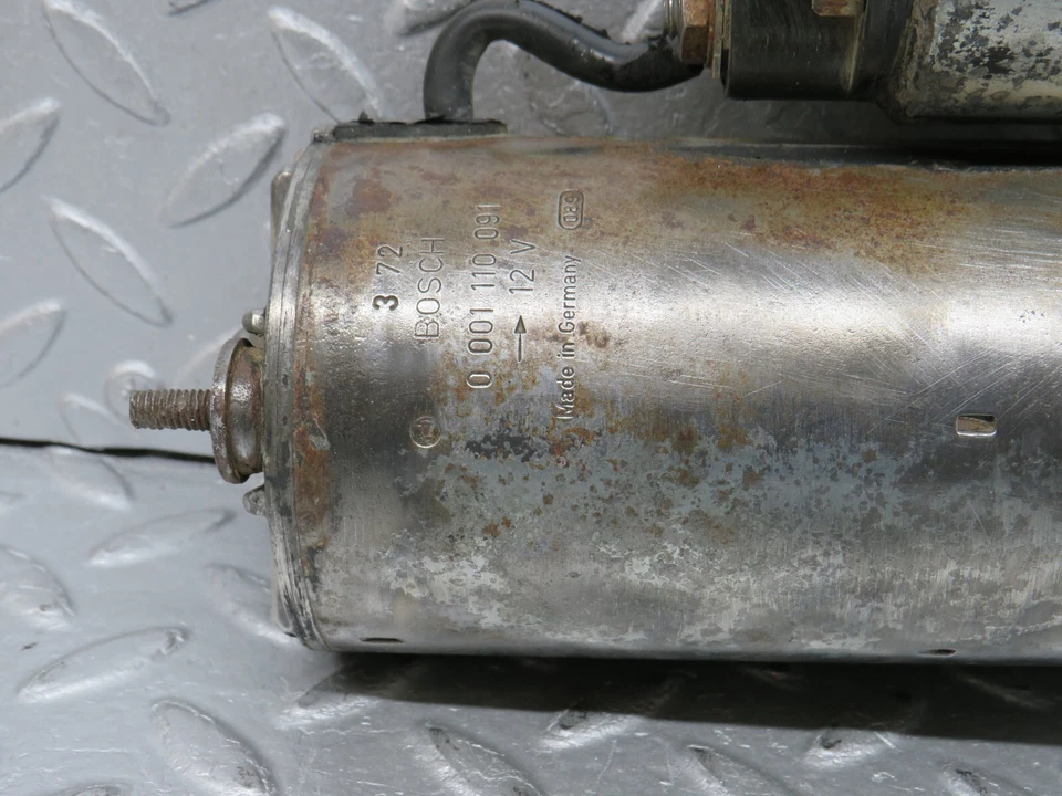 ♥38579♂ Mercedes-Benz R129 280SL cupé motor de arranque Bosch 0001110091 Foto 3 de 4