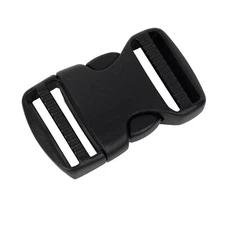 25 mm Buckle Quick Side Release Clips Slider Webbing Straps Buckles Plastic 10x