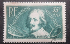 FRANCE-1938-Jacques Callot N°381 oblitéré