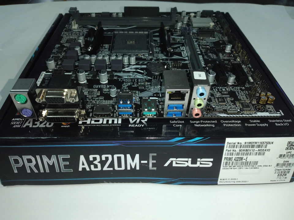 Placa Base ASUS PRIME A320M-E - Imagen 2 de 3