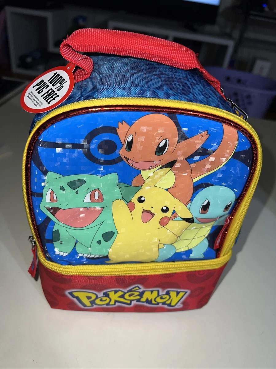 Thermos Kids Insulated Dual Compartment Lunch Bag, Pokemon 