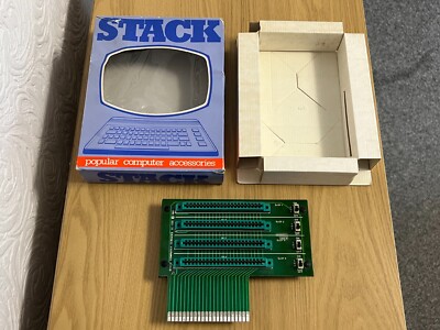 VIC 20 Stack 4 Slot Cartridge Mainboard - funktionstüchtig - ️Retro Geschenkidee ️