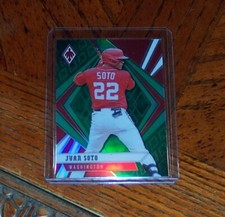 2021 Panini Chronicles Phoenix JUAN SOTO GREEN  69/75 NATIONALS #25 