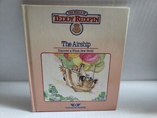 Vintage 1985 Worlds of Wonder TEDDY RUXPIN "The Airship" Hard Cover Book 2
