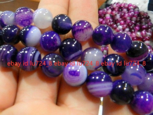 TOAOB 100pcs Perles Pierre Naturelles 8mm Agate Noir Perles Rondes en Vrac de Pierres Précieuses TOAOB 100pcs Perles Pierre Naturelles 8mm Agate Noir Perles Rondes en Vrac de Pierres Précieuses