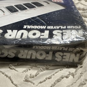 Official Nintendo Entertainment System NES Four Score Gray New Sealed 4 DMG BOX