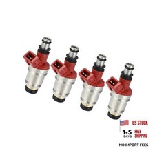 Set of 4 Fuel Injectors 16600-86G00 for Nissa...