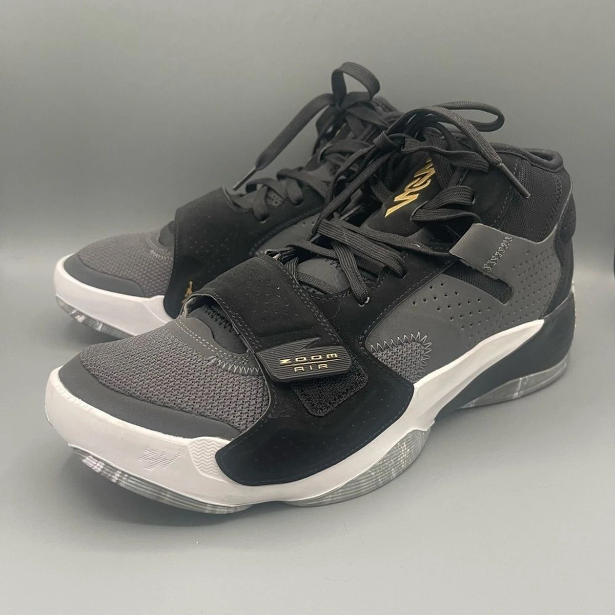 Jordan Zion 1 TB Black With Grey‎ Size 11.5  Men\'s Basketball Shoe Jordan Zion 1 Bloodline for Sale | Authenticity Guaranteed  main image 4