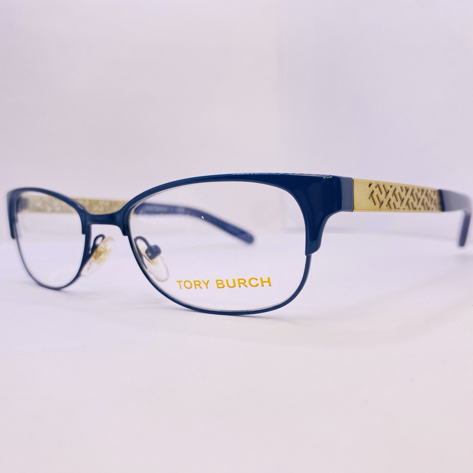 Tory Burch Authentic Eyeglasses TY 1047 3058 49 [] 16 135 MM Gold Blue Women